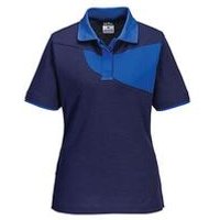 Portwest Pw2 Womens Polo Shirt Short Sleeve Navy/Royal XL PW219NRRXL