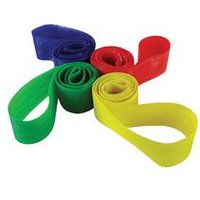 Unbranded Plastic Team Bands Assorted Pack of 20 PE-14351-PLAK PT71332