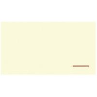 Bi-Office Loop Magnetic Lacquered Steel Frameless 1800mm Vanilla