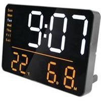 Unilux Numi Digital Wall Clock Black 400206176 Unilux Numi Digital Wall Clock Black 400206176