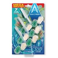 Foam Fresh Eucalyptus Toilet Blocks x3 C2115