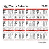 Letts Yearly Calendar 2027 LTYC27