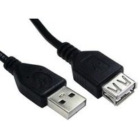 5 Star 2m USB 2.0 Extension Cable Type A Male to Female
