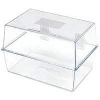 5 Card Index Box 6x4 Inch Crystal FS677017