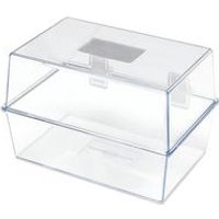 5 Card Index Box 8x5in Crystal FS677019