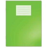 Oxford Exercise Book 8mm Lined 229x178mm Light Green