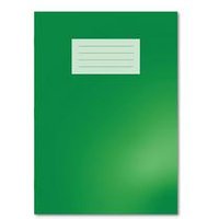 Oxford Exercise Book 8mm Lined A4 Dark Green