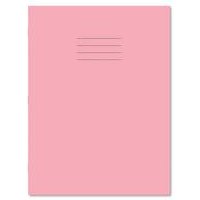Hamelin Exercise Book 8mm Lined 80 Page A4 Pink Pack of 50 400206448