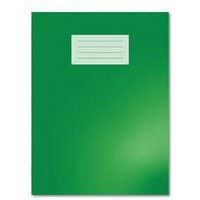 Hamelin Oxford Exercise Book 8mm Lined 80 Page A4+ Dark Green (Pk 50)