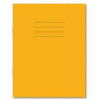 Hamelin Exercise Book 8mm Lined 80 Page 229x178mm Yellow (Pack of 100)