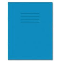 Exercise Book 5mm Squared 80 Page 229x178mm Light Blue Pk 100