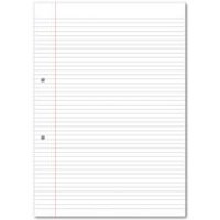 Hamelin A4 6mm Lined Loose Paper (Pack of 5)