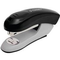 Q-Connect Half Strip Plastic Stapler Black KF14204 KF14204