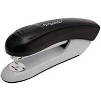 Q-Connect Full-Strip Plastic Stapler - Black