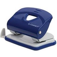 Q-Connect Medium Duty Blue Metal Hole Punch