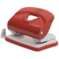 Q-Connect Red Medium Duty Metal Hole Punch
