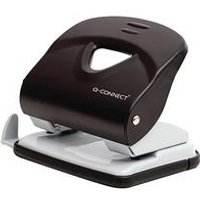 Q-Connect Standard Duty Metal Hole Punch - Black