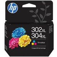 HP B7RT8AE/302XL/304XL Printhead cartridge color high-capacity. 300 pa