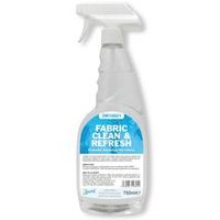 2Work Fabric Clean and Refresh Trigger Spray 750ml (Pack of 6) 2W10601