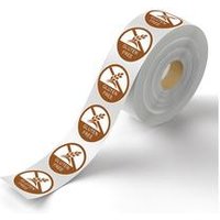 MyCafe Gluten Free Food Labels 25mm Removable (Pack of 1000)