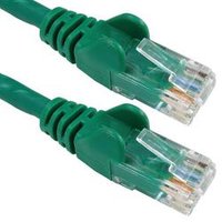 Cat6 RJ45 LSOH Moulded Patch Cable 1m Green FS686782 FS686782
