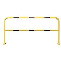 Traffic-Line Steel Hoop Guard for Indoor 1000x2000 YlwBlk FS790415
