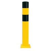 Black Bull Heavy Duty Bollard Type L 1200mm YlwBlk FS791405 FS791405