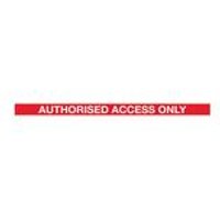 WallPro 300 Barrier Blk with Auth Access RedWht Belt 3m FS616067