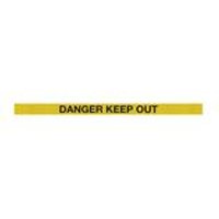 5 Star WallMaster 450 Barrier Black Danger Keep Out Yellow/Black 10.6m