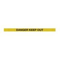 WallPro 300 Magn Barrier Blk Danger Keep Out YlwBlk 3m FS623638