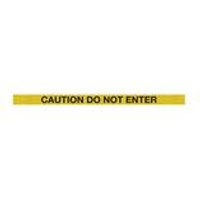 5 Star Back/End Barrier Black Caution Do Not Enter Yellow/Black 9.1m