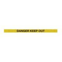 5 Star Back/End Barrier Black Danger Keep Out Yellow/Black 9.1m