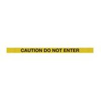 5 Star Magnetic Back/End Barrier Chrome Do Not Enter Yellow/Black 3m