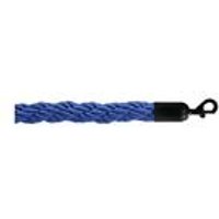 5 Star Braided Rope Blue 1.8m with Black Ends FS632517