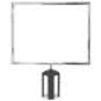 Horizontal A3 Sign Frame Polished Chrome for Belt Barriers FS633002