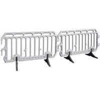 5 Traffic Line Crowd Barrier HDPE 2220x1000mm FS605764