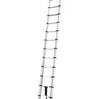 Telescopic 13 Tread Ladder with Stabiliser Aluminium FS646200 FS646200