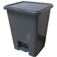 2Work Pedal Bins 15 Litre Grey Pack of 3 2W10793 2W10793