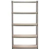 5 Star Heavy Duty 5 Tier Shelving Unit 1.8m High