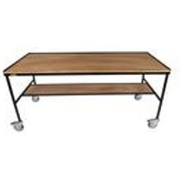 5 Star Mobile Workstation with Undershelf 1800 x 600 x 860mm FS647283