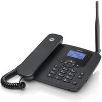 Motorola G410 Fixed Wireless Gsm Quadband Deskphone With Hotspot, Black