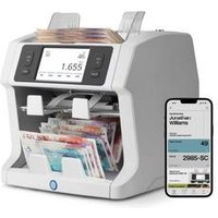Safescan 2985-SC Banknote Value Counter and Sorter with SmartConnect