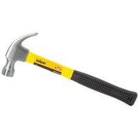 Rolson 8oz Fibreglass Shaft Claw Hammer (Pack of 6)