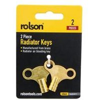Rolson 25 Pack Brass Radiator Keys
