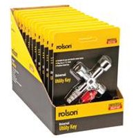 Rolson Universal Utility Key Pack of 12