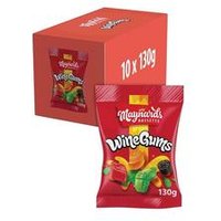 Maynards Bassetts Wine Gums 130g Packs (10 Pack)
