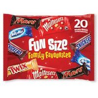 Mars Family Favourites Fun Size Chocolate Bars (Pack of 20)