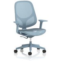 DYNAMIC Tutti Mesh Task Operator Chair with Arms Blu 37168J