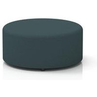 Harlestone Large Round Stool In X2 Fabric - Polygon Body And Top