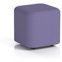 Harlestone Small Square Stool In Synergy Fabric - Order Body And Top